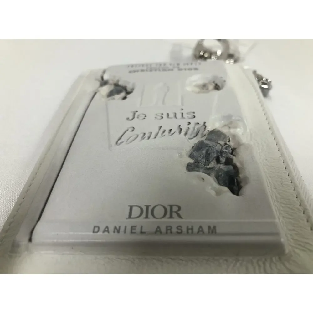 NWT Christian Dior x Daniel Arsham Eroded Keyring Zip Wallet *Limited Edition*